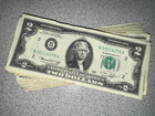 Series 1976  2 Two Dollar Bill Banknote Federal Reserve Note Legal Tender