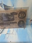 1864 Confederate  10 Note Richmond Va Feb 17 Artillery Scene T-68 Civil War 