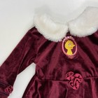 Sesame Street Big Bird Velvet Dress   Headband 12 Months Infant Vtg   Fur