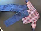 Vintage Handmade Kids Clothes  Matching Set