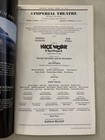 Nice Work If You Can Get It The Musical Original Broadway Playbill Opening Night