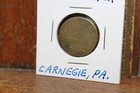 Vintage Transit Token Carnegie Parking Meter Pennsylvania
