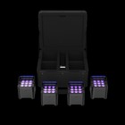 Chauvet Dj Freedom Par H9 Ip X4 Battery-powered Ip54 Rgbaw uv Led Par Kit With