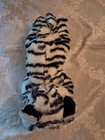 Vintage Babyface Toys R Us Animal Alley Zebra Tiger Doll Plush 2000