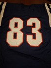 Ole Miss Rebels Game Worn Issued Football Jersey  83 Nike Size Xl Sec