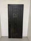 Reclaimed Victorian Edwardian Studded Wooden Front Door 2130mm X 910mm