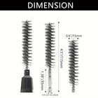 5pcs Hex Shank Steel Wire Brush Set Drill Cleaning Tools For Drill Cleaning