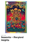 Sessanta Poster Maryland Heights Mo 5 31 25 Foil Edition Ae Signed   30 Sold Out