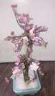Vintage Andrea Glass Cherry Blossom Bonsai Tree 9    Tall
