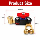 12v 24v Battery Disconnect Terminal Switch Kill Isolator Cut Off For Car Rv