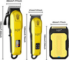 Professional Hair Cut Machine Barber Salon Cutting Trimmer Clipper Kit Set