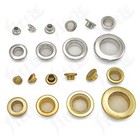 Metal Mesh Eyelets Vented Brass Grommets With Washers For Diy Crafts 3 5-17 5mm