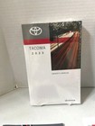 2023 Toyota Tacoma Owners Manual Set With Navigation Guide Oem 