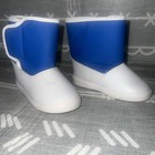 Vtg Retro 1980   s 1970 Kids Baby Boots Shoes Infant Sz 6
