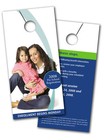 2500 Door Hanger 14pt Glossy Thick 3 5 X 8 5 Full Color 2 Side 3 5 x8 5 