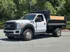 2015 Ford F-450 4x4 Dump Truck 9  Body 30k Original Miles 6 7l Diesel