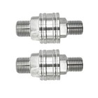 New 4-piece Quick Connector Set Fit Chinese Mini Excavator Hydraulic Agt H12