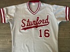 Authentic Game Worn 1980s Stanford Cardinal Baseball  16 Jersey Rawlings 44 Rare