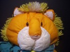 Vintage Fisher Price Wild Puffalump Lion Orange Plush 1987 Toy
