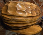 Vtg Huge Walnut Shaped Flip Top Nut Bowl 