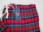 New Vineyard Vines Size 4xb Men s Pajama Lounge Pant Red Plaid Tartan