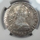 1783 Mexico 8 Reales El Cazador Shipwreck Ngc Vf Spanish Colonial Treasure  j786