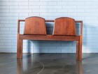 Vintage Lane First Edition Walnut Queen Headboard Mid Century Modern Mcm 1960s