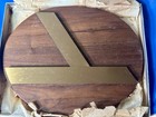 Rare Eastern Airlines Wooden Wall Plaque Hockey Stick Logo In Original Box 1960s