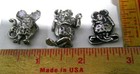 3 Rat Fink Pin Collectible Vintage Roth Garage Pinback Old Hotrod Memorabilia