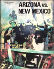 1971 Arizona Vs New Mexico Arizona Stadium The College Game Football Program