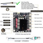 Bluetooth 5 2 Power Amplifier Board 2 1 Channel Tpa3221 100w 200w Subwoofer Modu