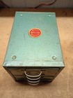 Vintage Wards Master Quality Metal 4 Drawer Small Parts Cabinet     Green 