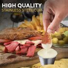 2 5 Oz Sauce Cups  Stainless Steel Condiment Portion Cup Dipping Sauce Cup