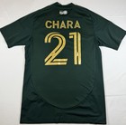 Portland Timbers Diego Chara Adidas 2025 Green Gold Jersey Mens Small Nwt Mls