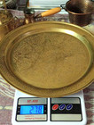 Vintage Brass Coffee Heater   Pot Set   Traditional Middle Eastern Kerosene Burn