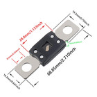 350a Mega High Current Fuse - 350 Amp Bolt-on Fuse For Cars  Trucks  Constructio