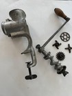 Antique Universal No  72 Manual Clamp-on Metal Meat Grinder W  Handle  1900-1919
