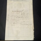 1881 Massachusetts   New Mexico Consolidated Mining Stock Certificate Maine