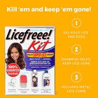 Licefreee Head Lice Treatment Kit - Complete Lice Treatment Gel That Kills Eggs 