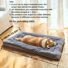 Xxlarge Orthopedic Memory Foam Dog Bed Waterproof Pet Sofa Couch Removable Cover