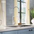 Moen 87814 Essie Chrome High Arc Pre-rinse Spring Pulldown Kitchen Faucet