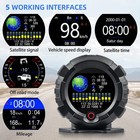 Artilaura Gps Speedometer Inclinometer Off-road Angle Slope Meter Altimeter    