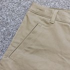 Lands End School Uniform 9    Active Chino Shorts Girls 10 Khaki Adjustable New