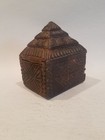 Antique Mohogany Wood  Dovetailed Sliding Top  Box