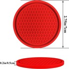 5 Pcs Car Coasters  Universal Non-slip Car Cup Holder Coaster For Car
