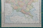 Russia Vintage Original 1895 Rand Mcnally World Atlas Map Lot