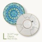 Display Buddie 3pak Large Adjustable Plate Hanger  Round Plates  Platters   More
