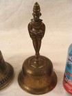 3 Antique Bronze Hindu   Tibetan Bells