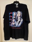 Vtg Buffy The Vampire Slayer And Angel Tv Show Promo Tee Shirt Sz Xxl Black 