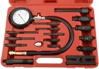 Diesel Engine Cylinder Compression Gauge Pressure Tester Kit Injector Adaptor Us